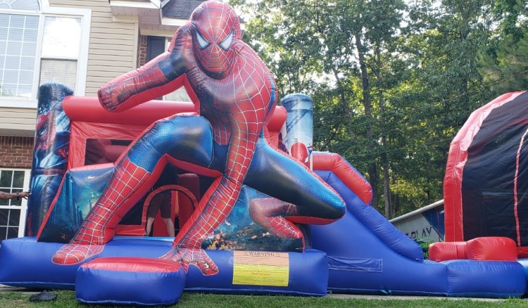Spiderman Combo Bounce and Slide (Wet/Dry)