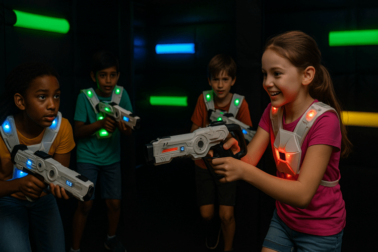 additional laser tag blasters