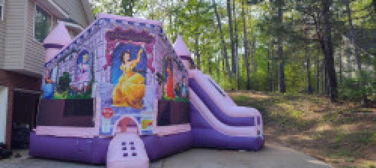 Princess Castle Combo Bounce and Slide