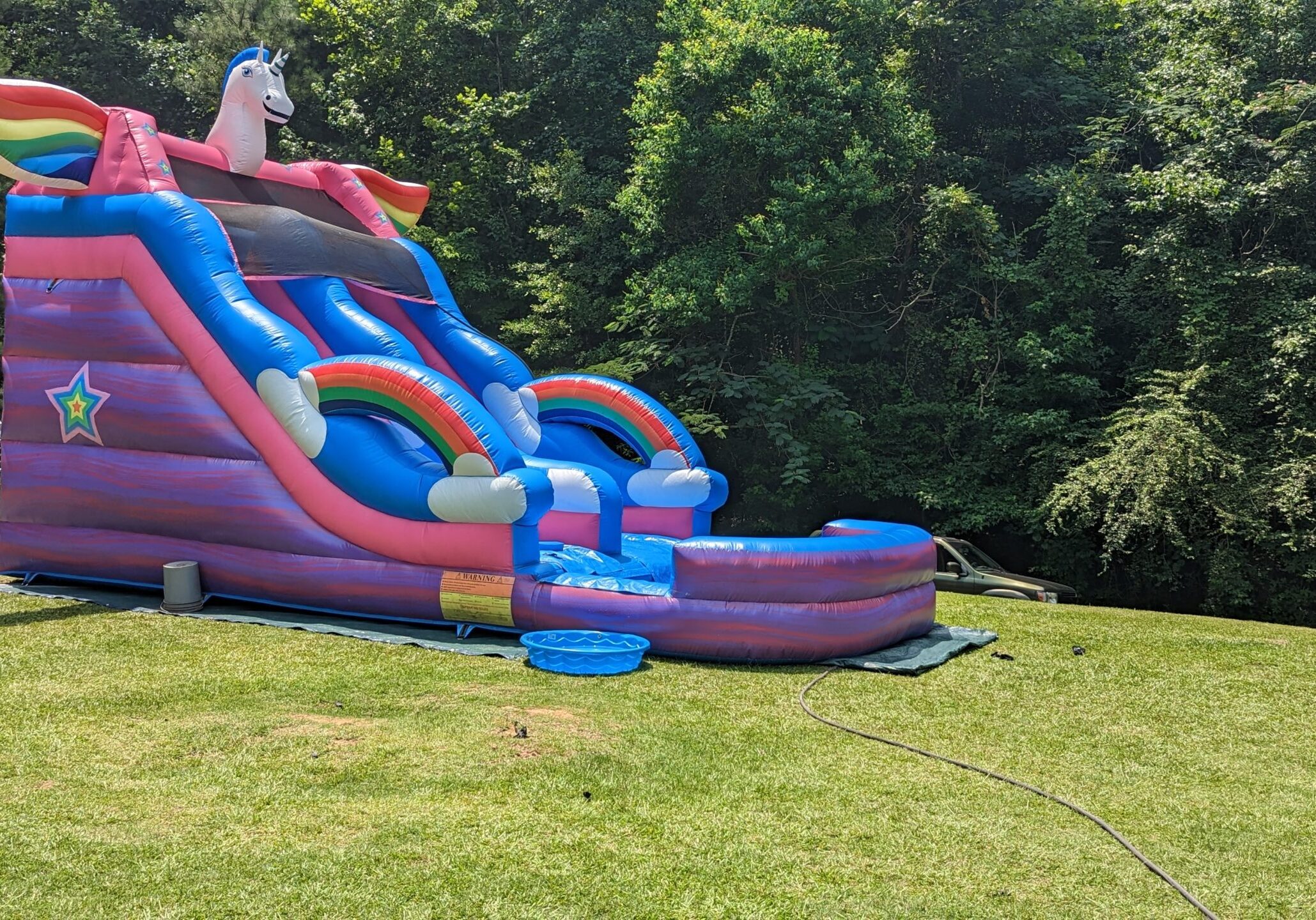 Unicorn waterslide 1